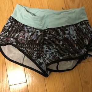 Lululemon shorts floral